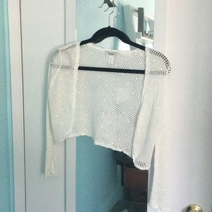 White Dress Barn Cardigan